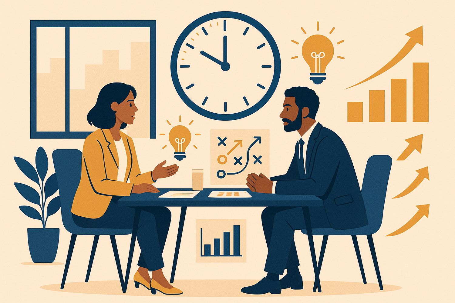 1-HOUR COACHING BOOST
A powerful, time-efficient session to tackle specific urgent people & team related challenges. This proposal is also intended for people who want some extra depth and sparring on one or more deep dives from the DIY Free Journey. In just one hour, we help you gain clarity, actionable strategies, and renewed focus.