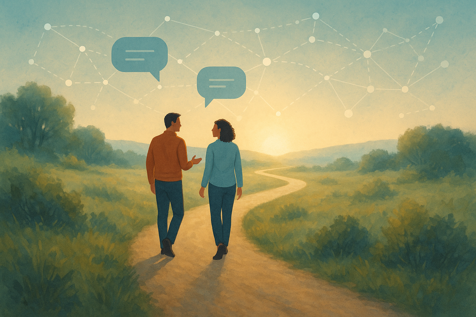 INDIVIDUAL COACHING JOURNEY
With the outcomes and experience of CONNECTING MY DOTS as a starting point we co-create a tailored trajectory in a walking and talking format blended with a series of Teams conversations to explore the path for robust transformational change.